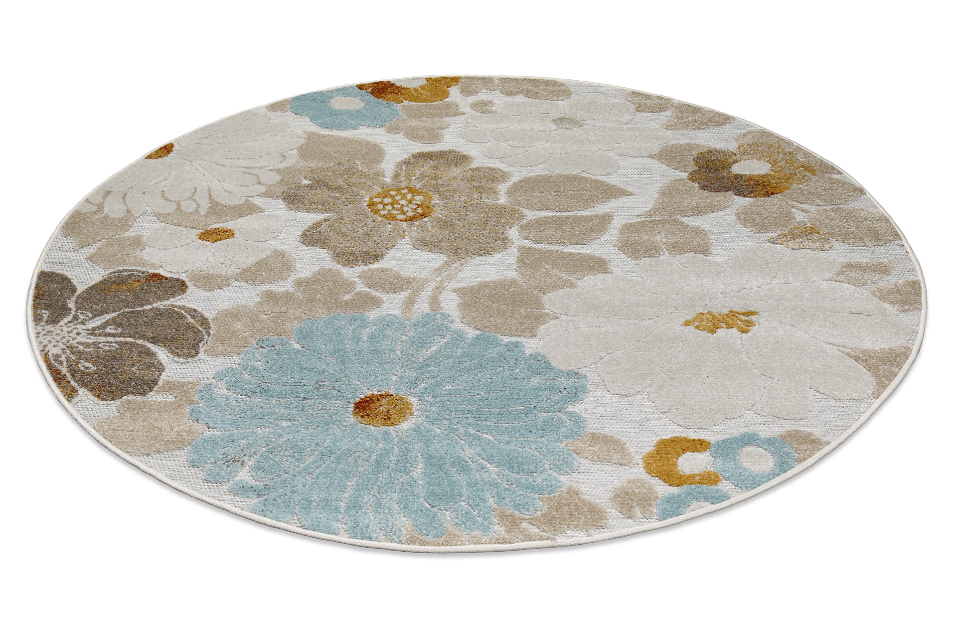 weconhome-beachflower-in-outdoorteppich-rund-beige image 3