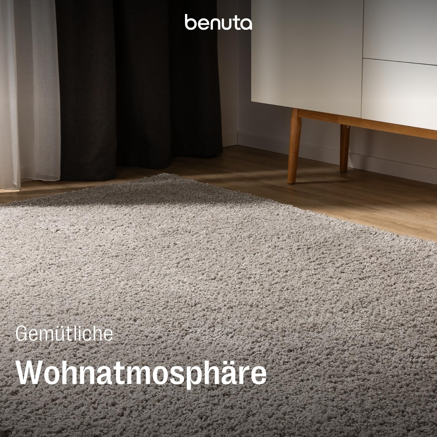 benuta-basic-hochflorteppich-soho-hellgrau-133x190-cm image 5