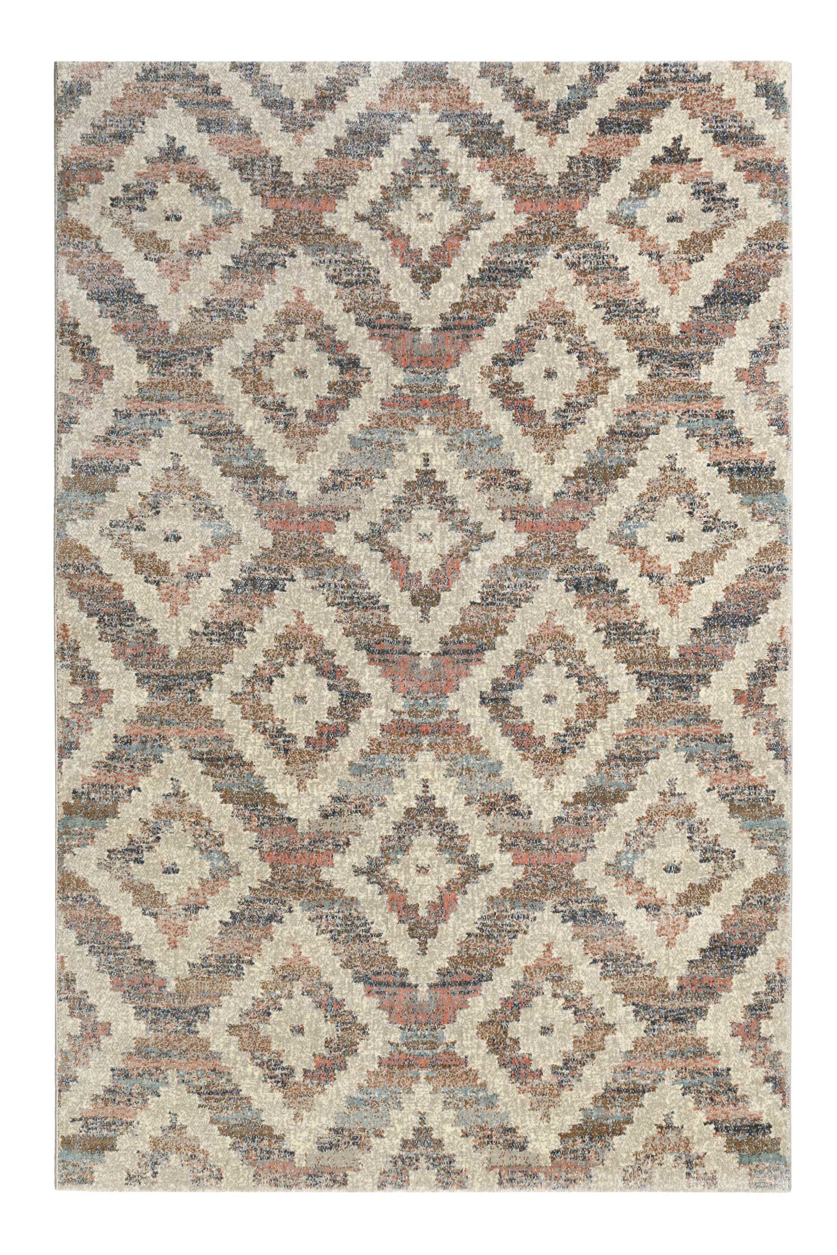 weconhome-passion-2-0-kurzflor-teppich-beige-rosa-blau-gewebter-webteppich-mit-r image 1