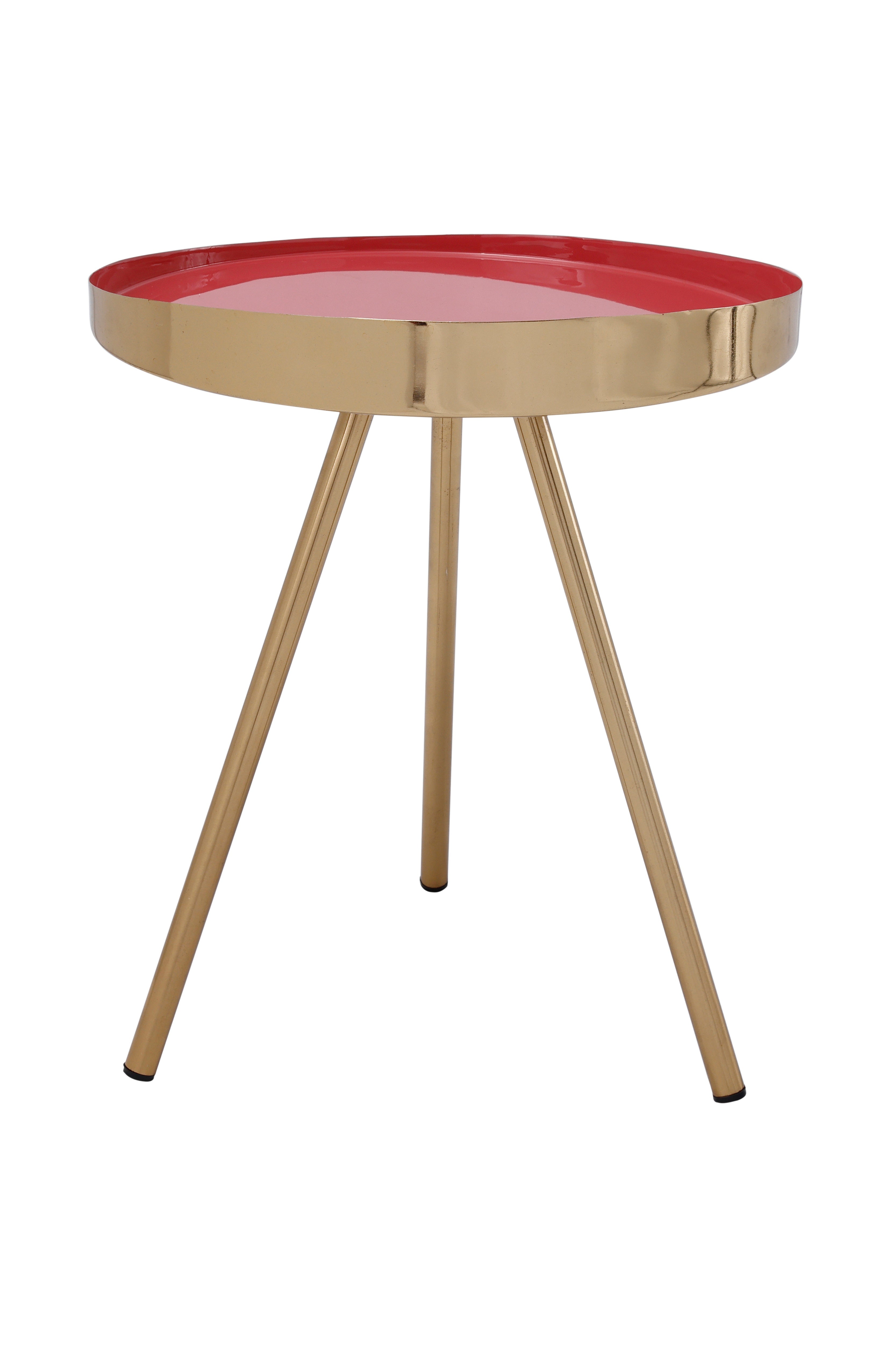 kayoom-beistelltisch-morrison-625-runder-retro-tisch-aus-metall-mit-hohem-rand image 4