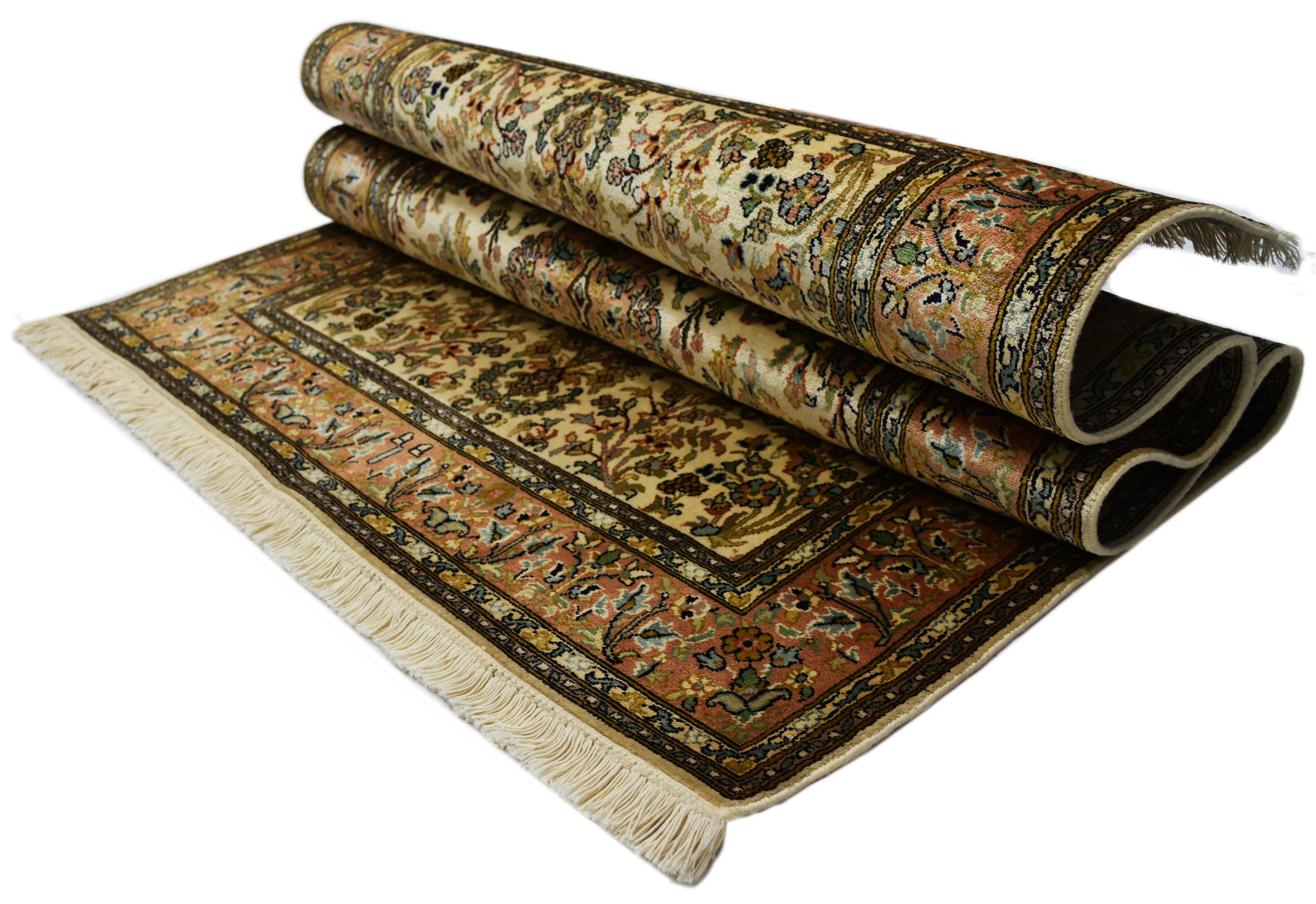kayoom-kashan-999-multi-90cm-x-157cm-handgewebter-orient-teppich image 6
