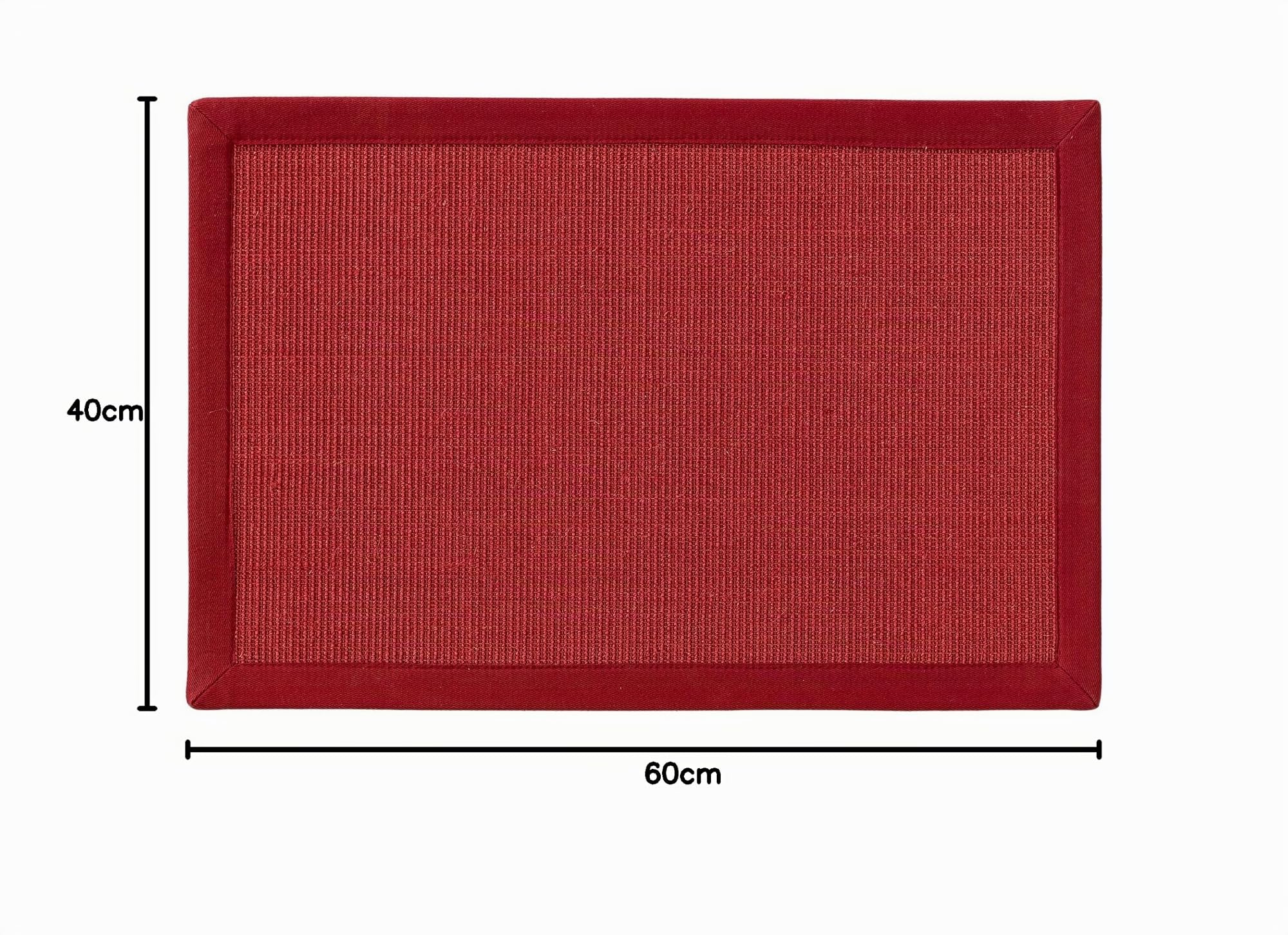 benuta-nest-sana-sisal-naturfaser-teppich-rot-40x60-cm image 2