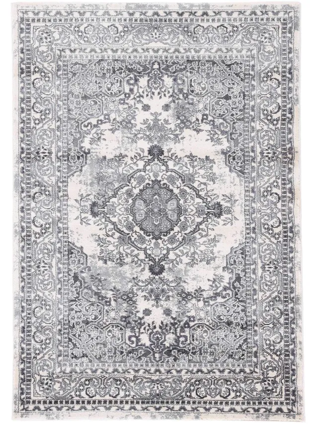 carpetfine-suna-teppich-grau-120x170-cm-moderner-vintage-teppich-f-r-wohn-und-sc image 1