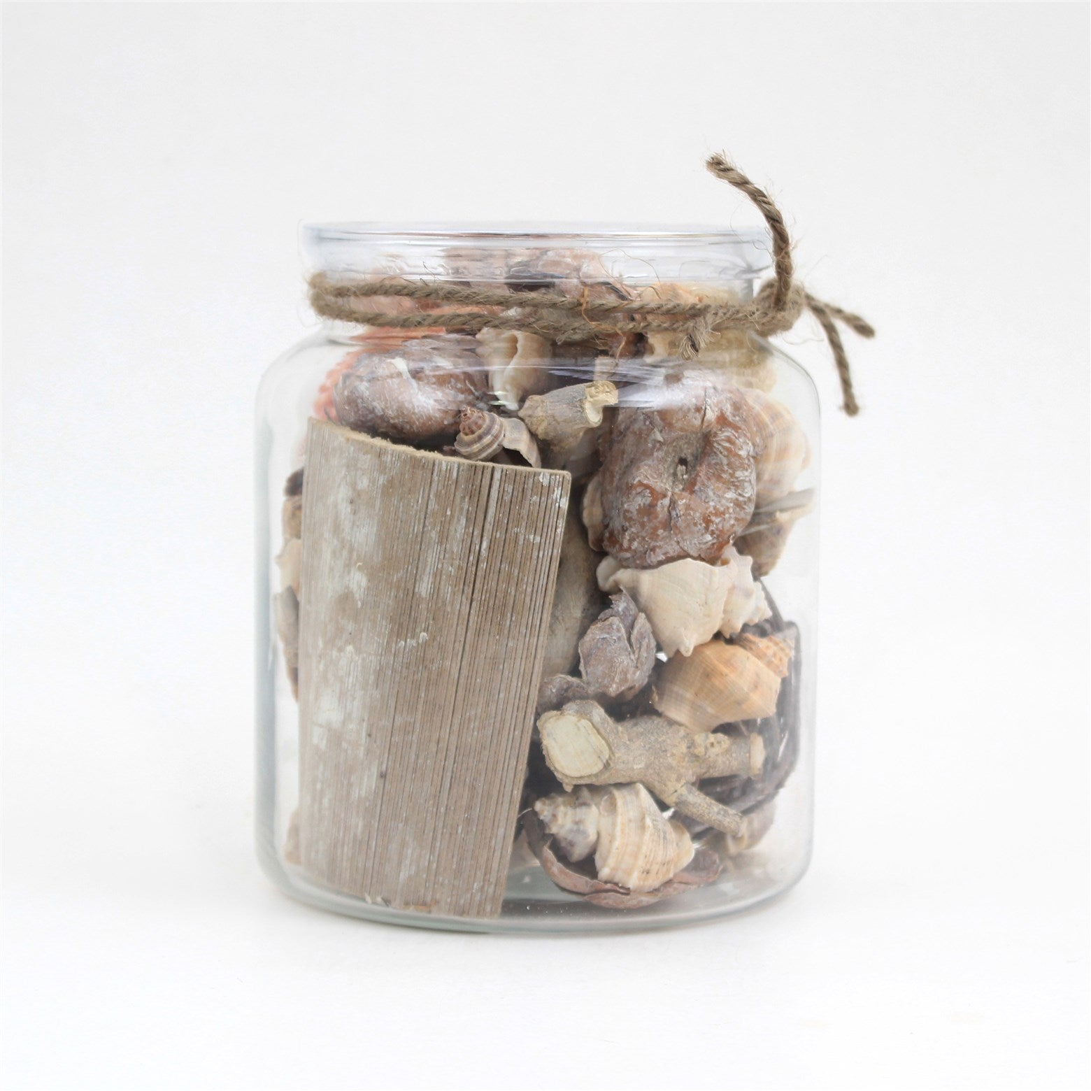 kayoom-dekoglas-flora-510-creme-deko-objekt-aus-meeres-naturmaterialien-und-glas image 4