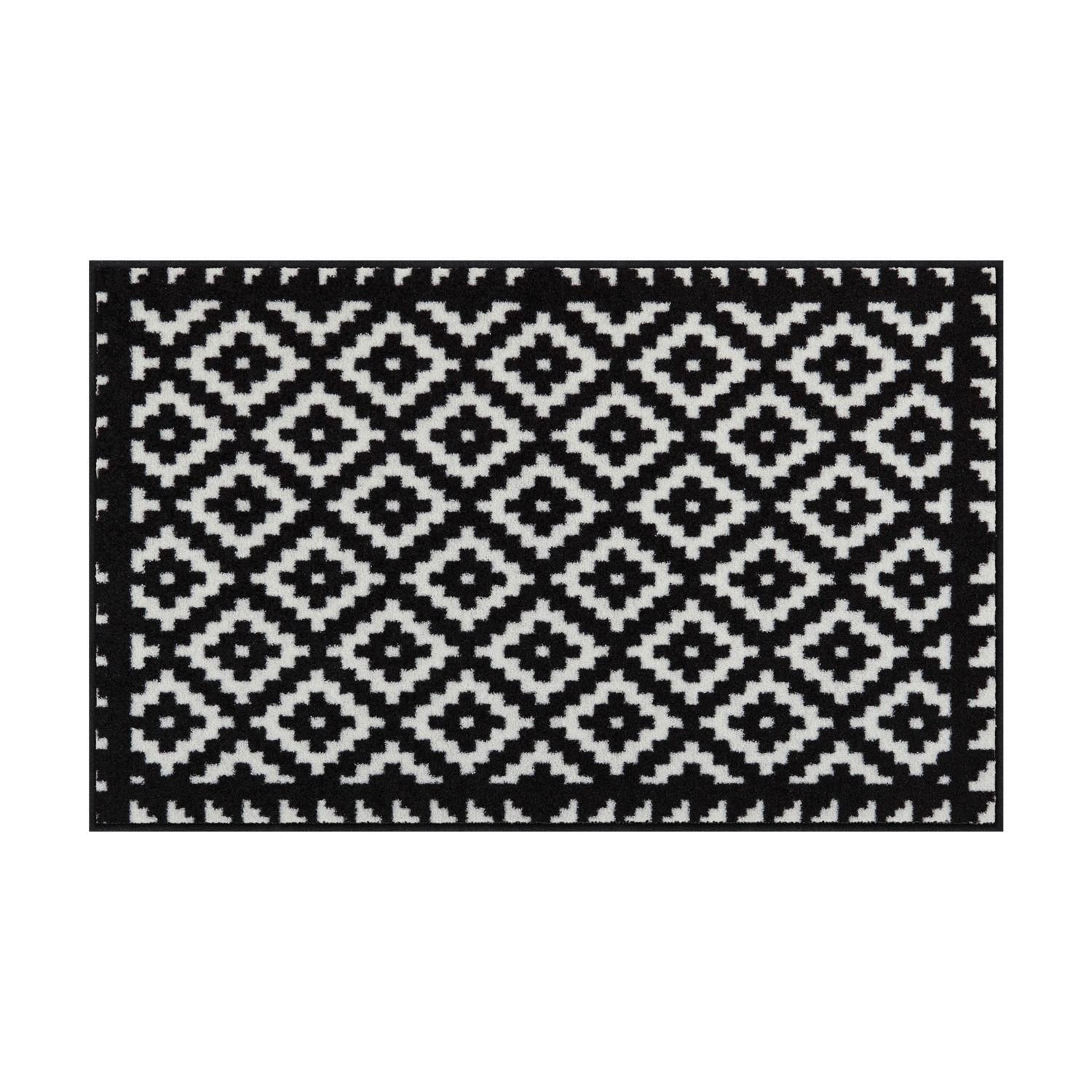 salonloewe-tabuk-black-white-teppich-75-x-120-cm image 1
