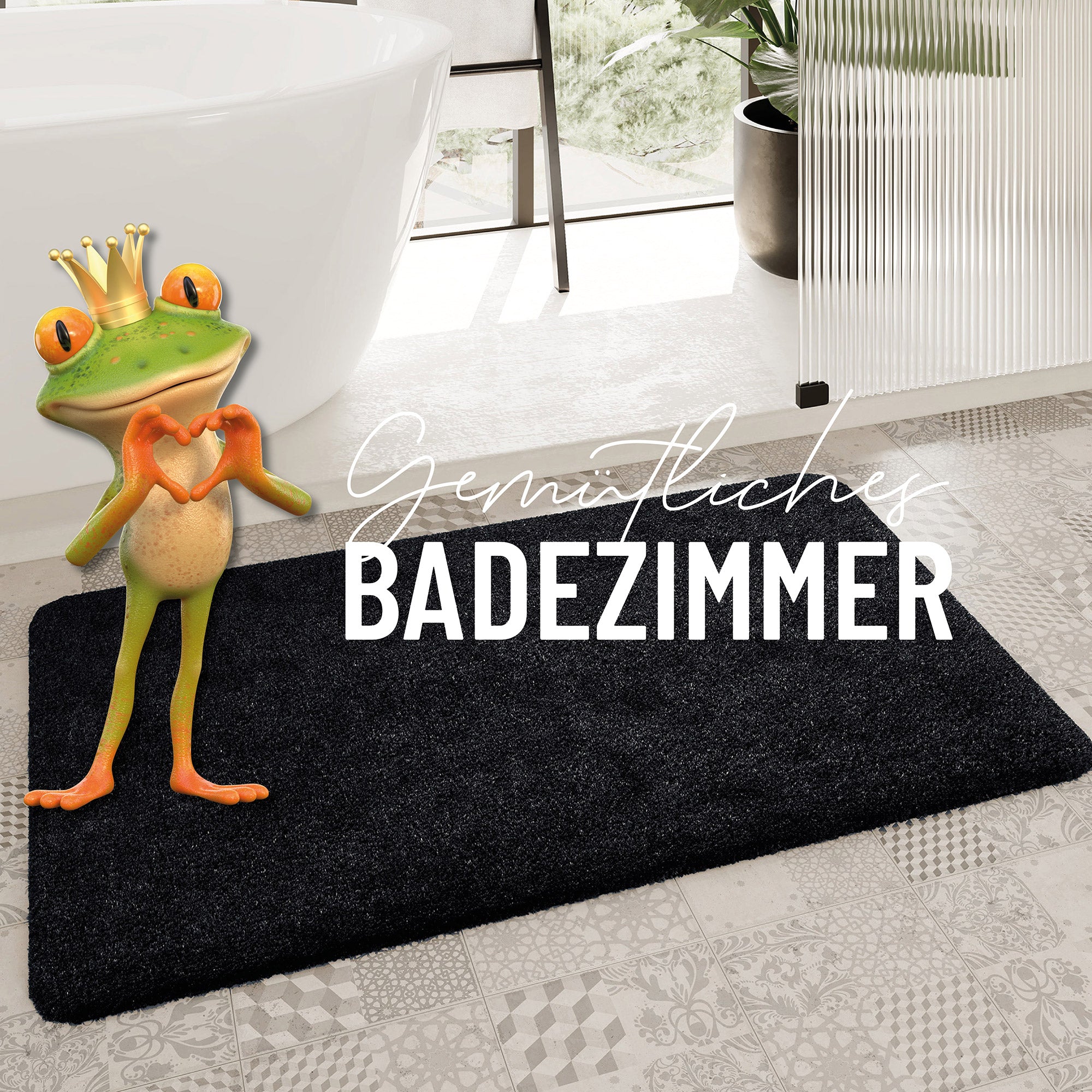 homie-living-by-weconhome-badteppich-porto-azzurro-anthrazit-schwarz-getufteter- image 2