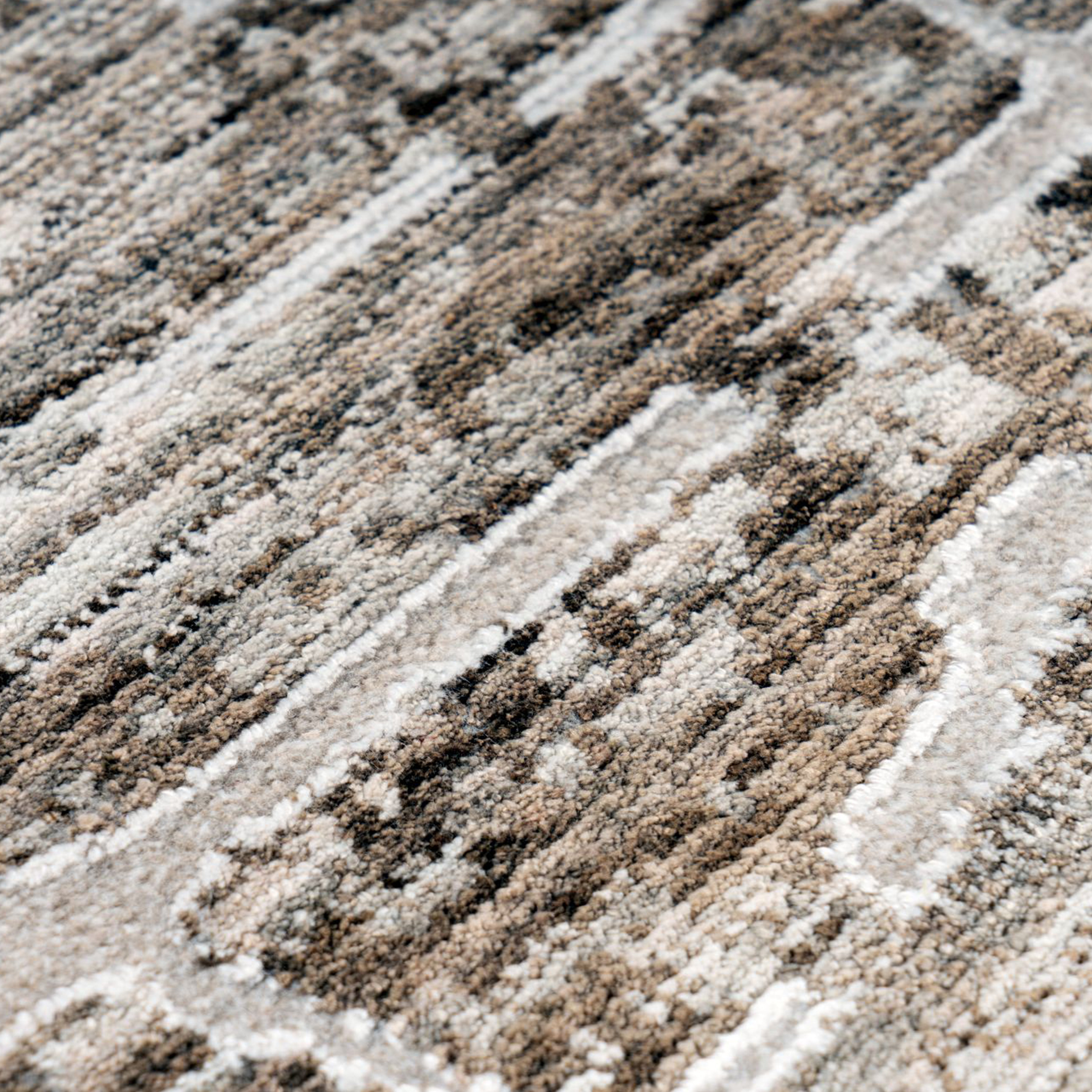 kayoom-amora-260-taupe-kurzflorteppich-11-mm-florh-he-polyester-1900-g-m-maschin image 5