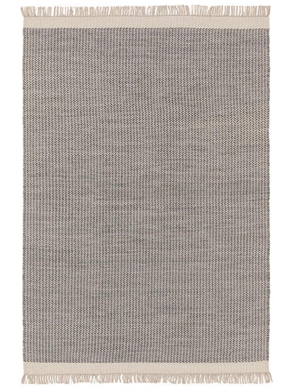 benuta-pure-wollteppich-kim-grau-120x170-cm-ikat image 1