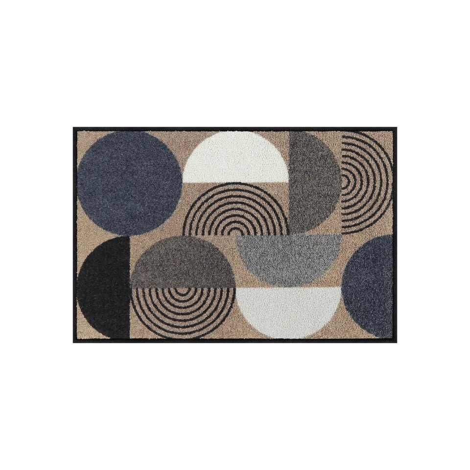 salonloewe-geo-rhythms-eingangsmatte-50-x-75-cm-schmutzfangmatte-mit-geometrisch image 1