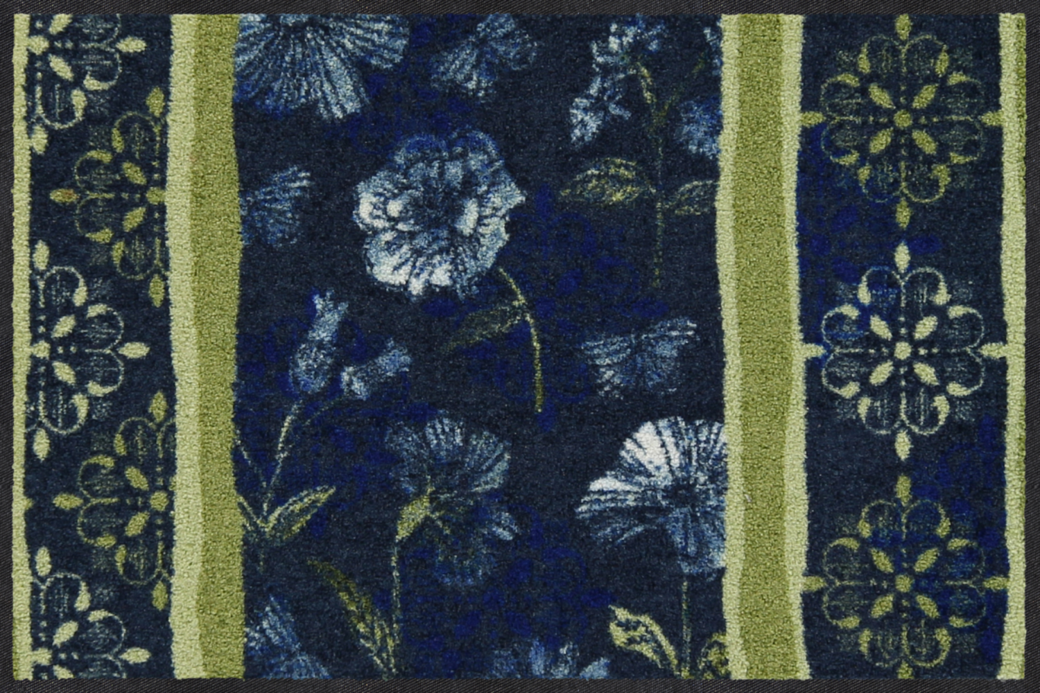 salonloewe-night-flowers-stripe-teppich-50-x-75-cm image 1