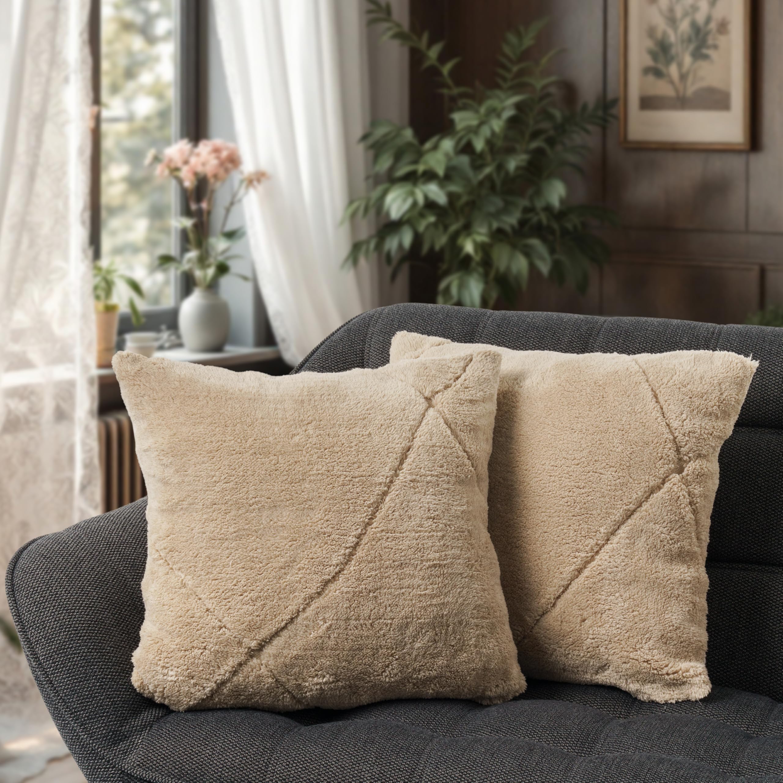 paco-home-skandi-kissenbezug-2er-set-beige-raute-3d image 1