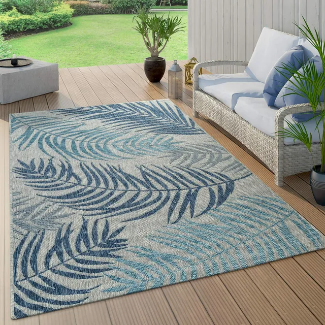paco-home-in-outdoor-teppich-flachgewebe-jungle-palmen-pastell-blau-80x150-cm image 1