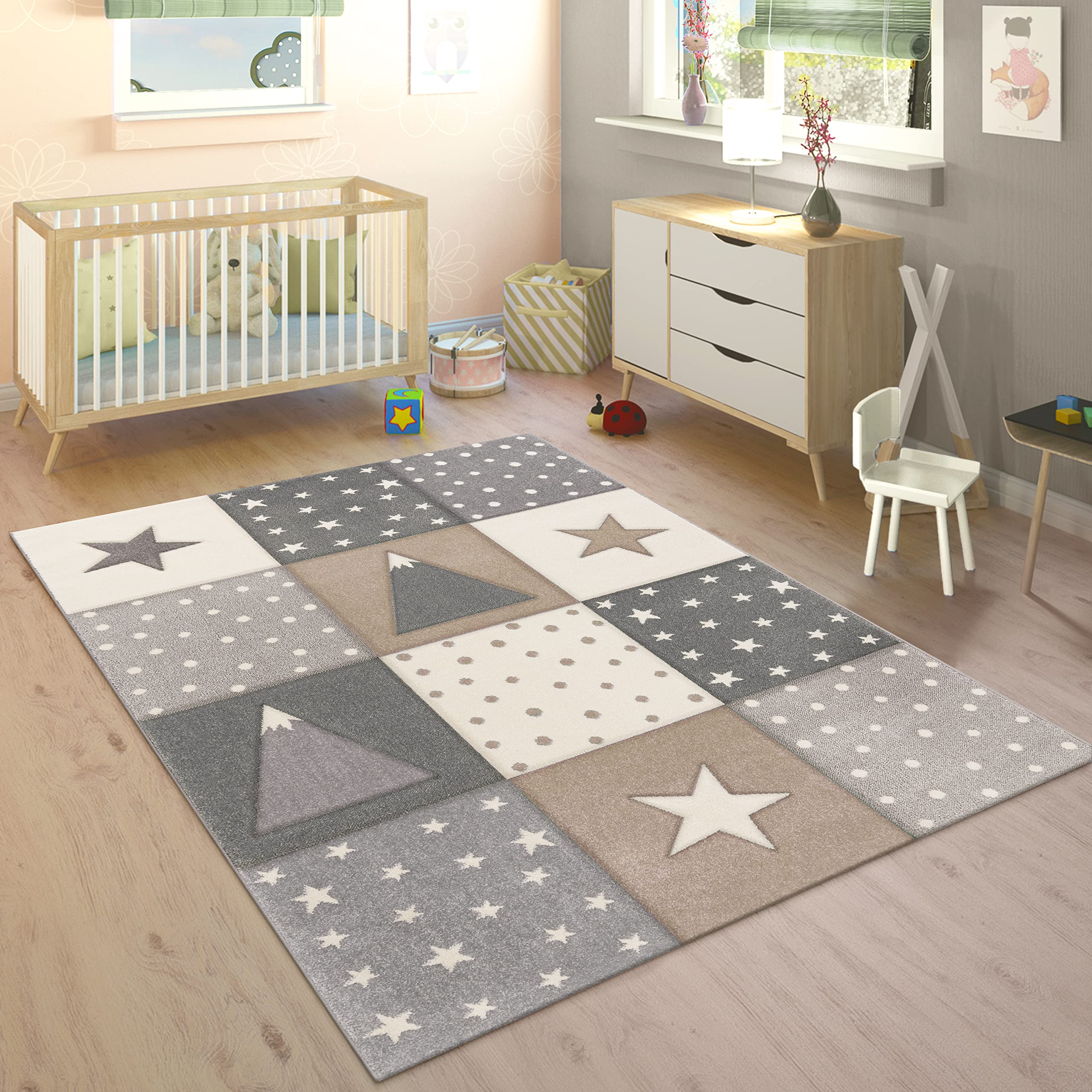 paco-home-bino-kinderteppich-planeten-sterne-grau-160x230-cm image 8