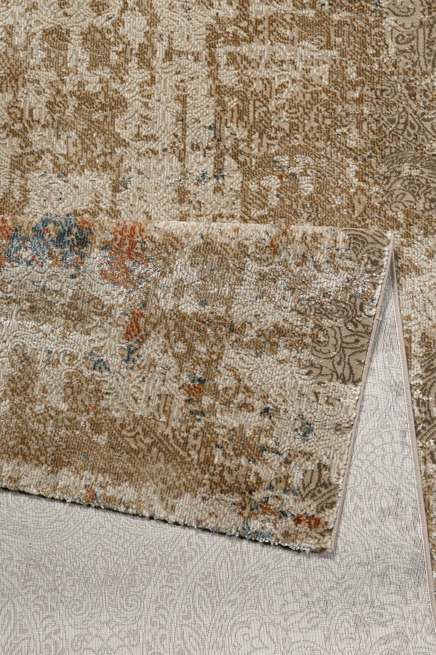 weconhome-baroque-vintage-teppich-beige-sand-eckig image 3
