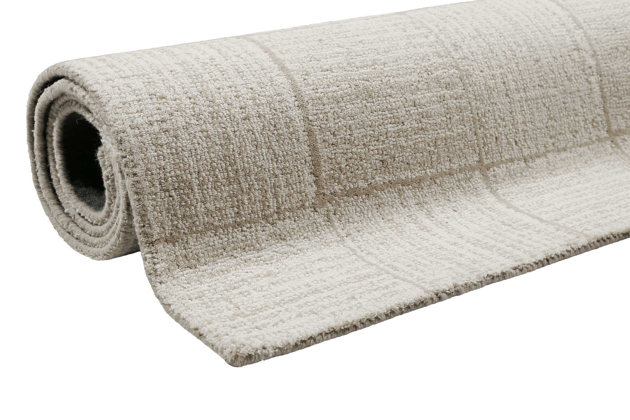 weconhome-lasse-teppich-creme-beige-naturfaser-karo-handgetuftet image 8