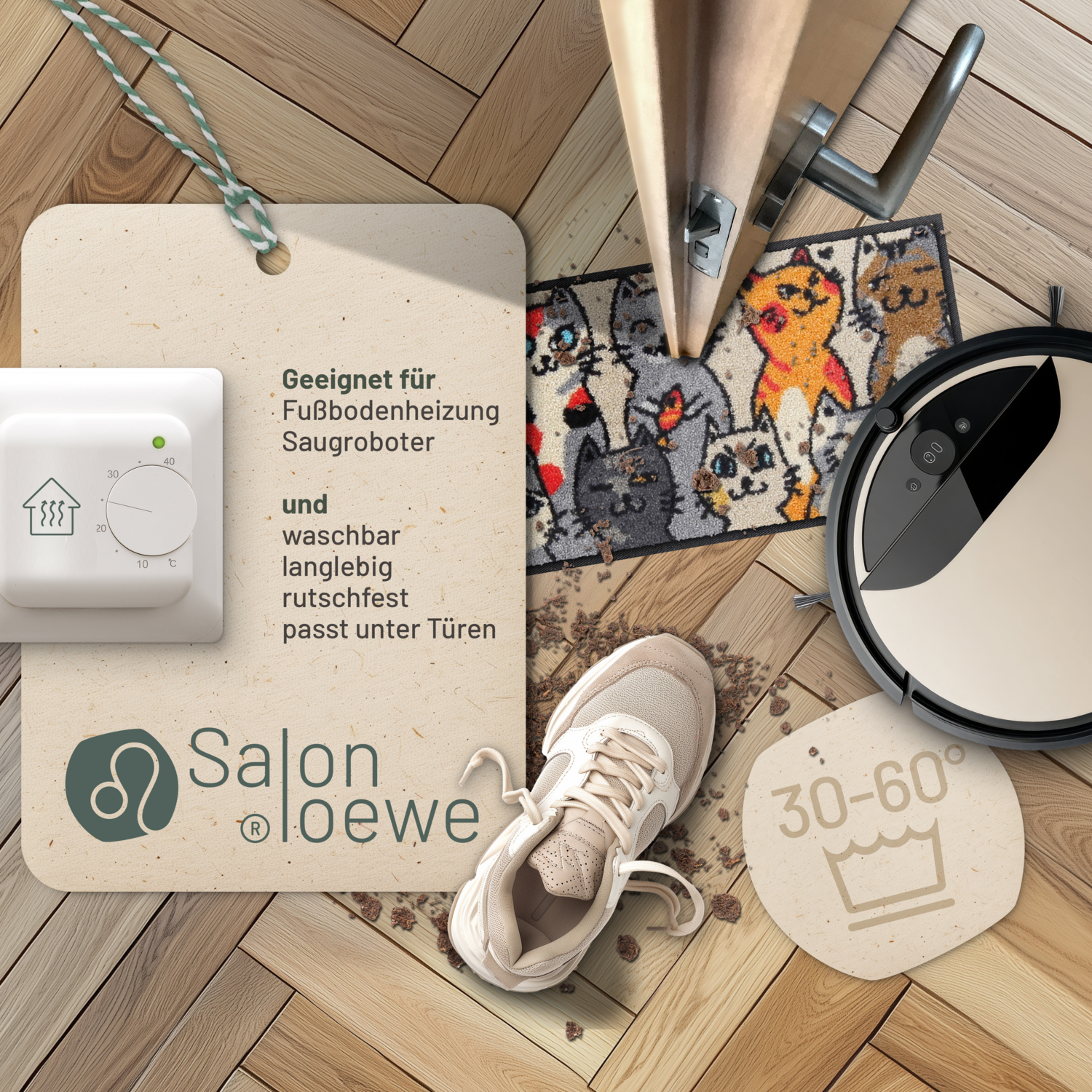 salonloewe-kitty-people-eingangsmatte-30-x-75-cm-buntes-katzenmotiv-polyamid image 3