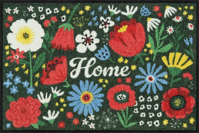 salonloewe-blooming-home-eingangsmatte-50-x-75-cm image 1