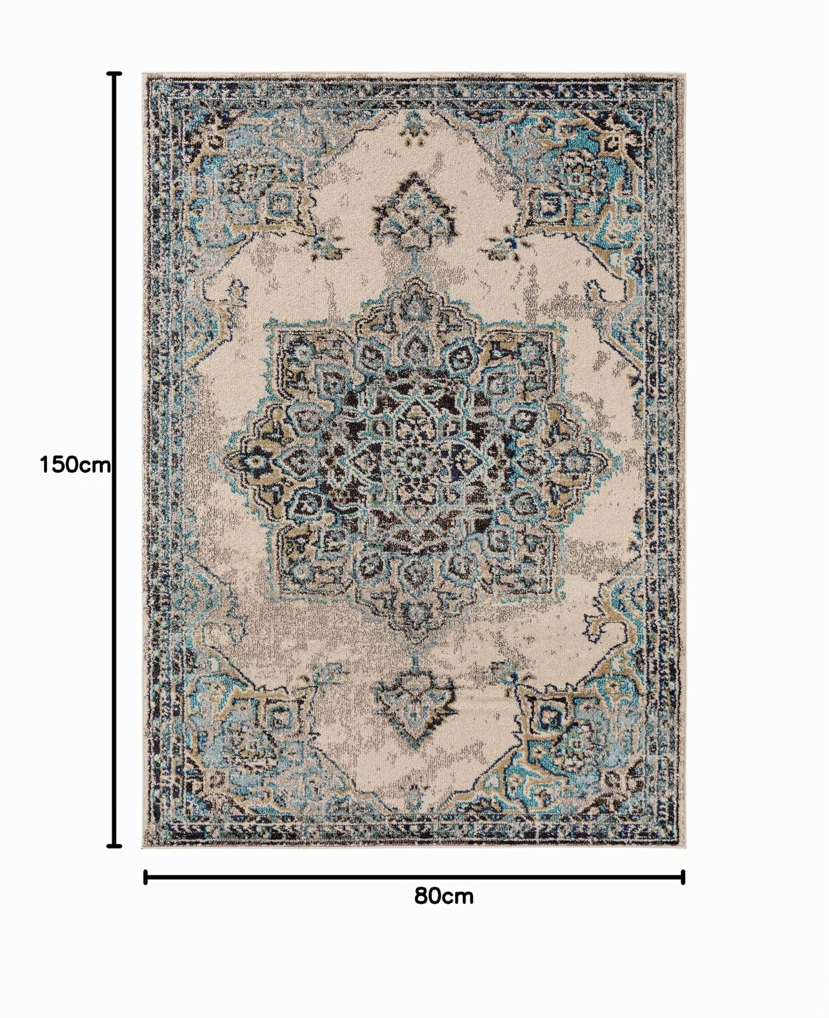 benuta-nest-casa-vintage-teppich-beige-t-rkis-80x150-cm image 2