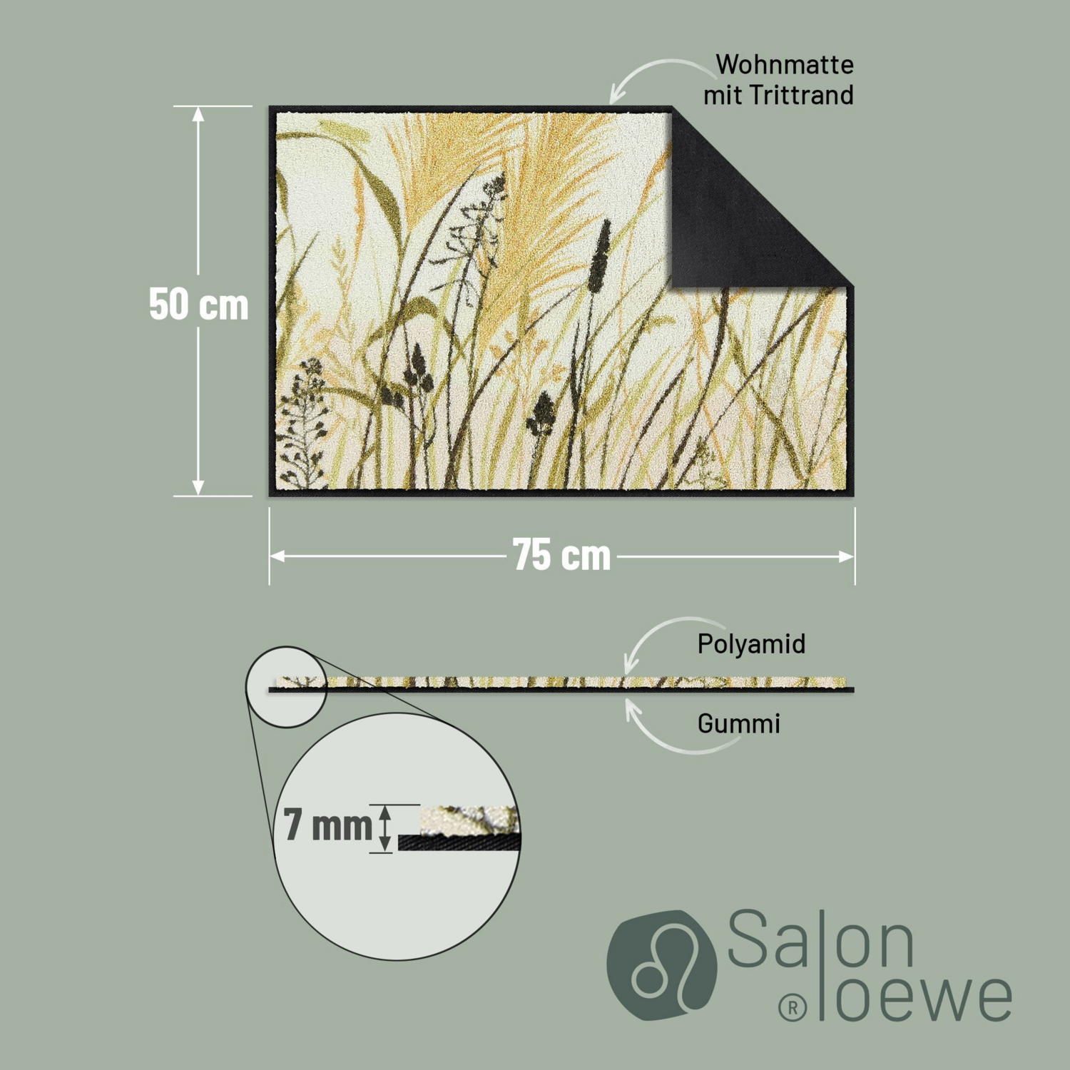 salonloewe-meadow-whisper-nature-eingangsmatte-50-x-75-cm-schmutzfangmatte-mit-f image 4
