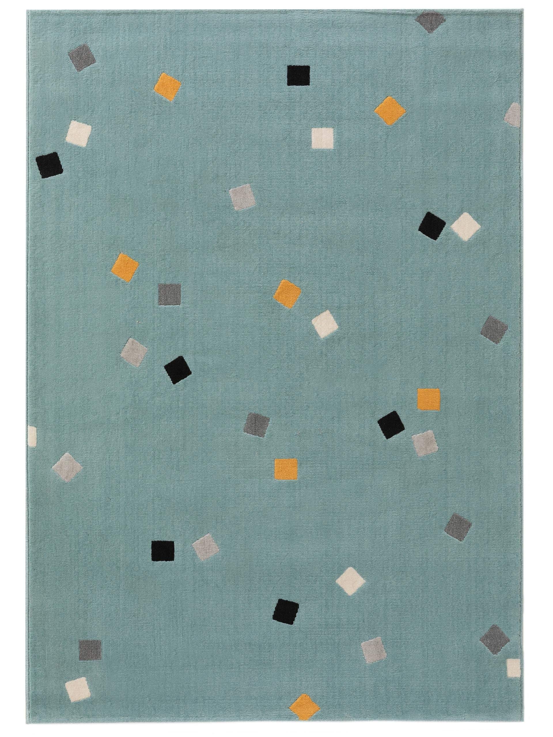 benuta-kinderteppich-juno-t-rkis-160x230-cm-teppich-f-r-kinderzimmer image 1