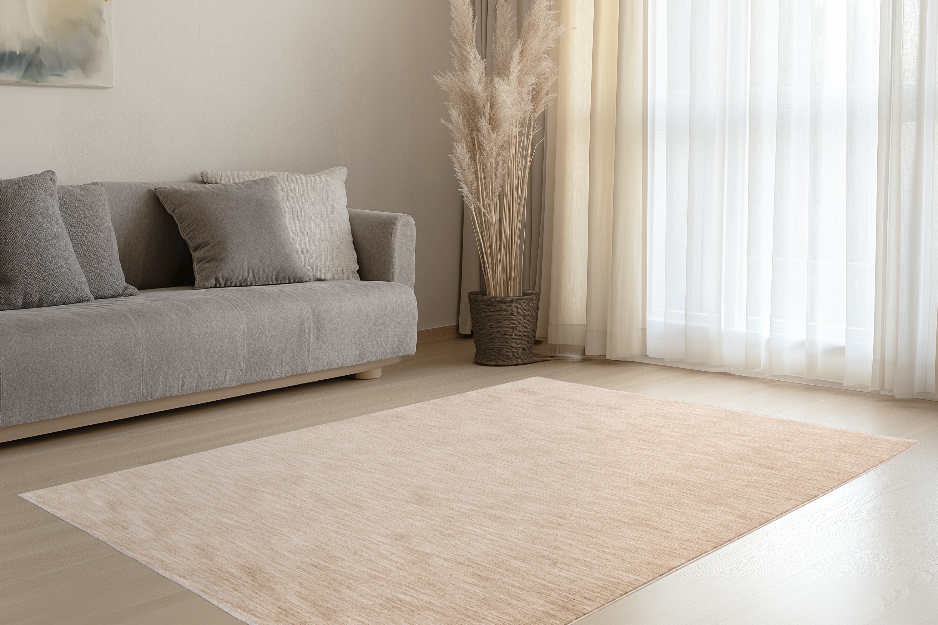 kayoom-rope-125-kurzflorteppich-9-mm-florh-he-beige-polyester-4-gr-en-bis-200x29 image 3