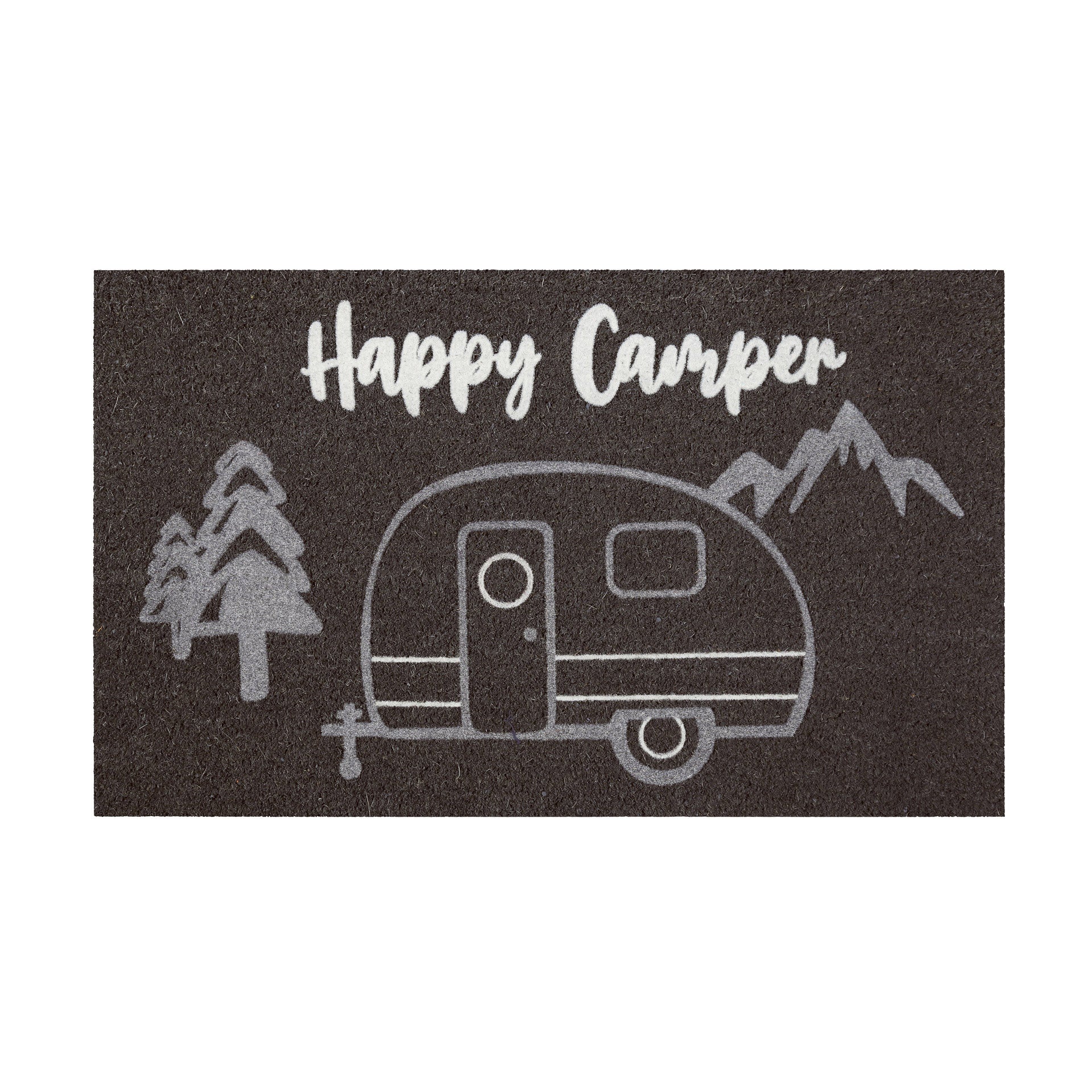 weconhome-kokos-fu-matte-happy-camper-anthrazit-grau image 2