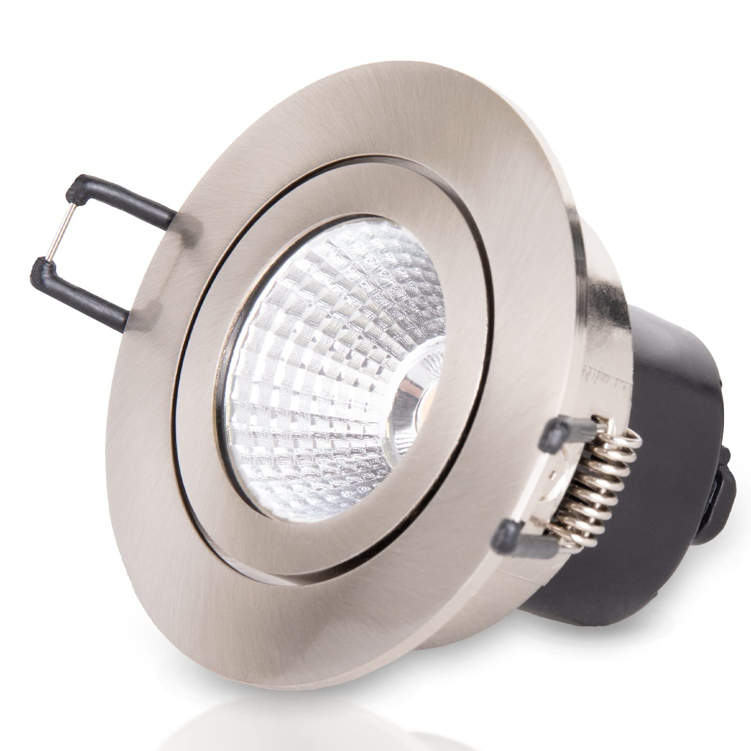 paco-home-led-einbaustrahler-schwenkbar-deckenspot-nickel-geb-rstet image 1