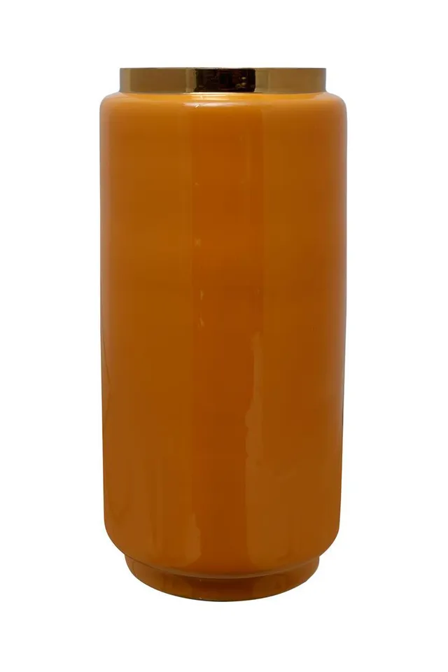kayoom-vase-art-deco-455-kunstvolle-metallvase-im-art-deco-stil-dekovase-f-r-woh image 1