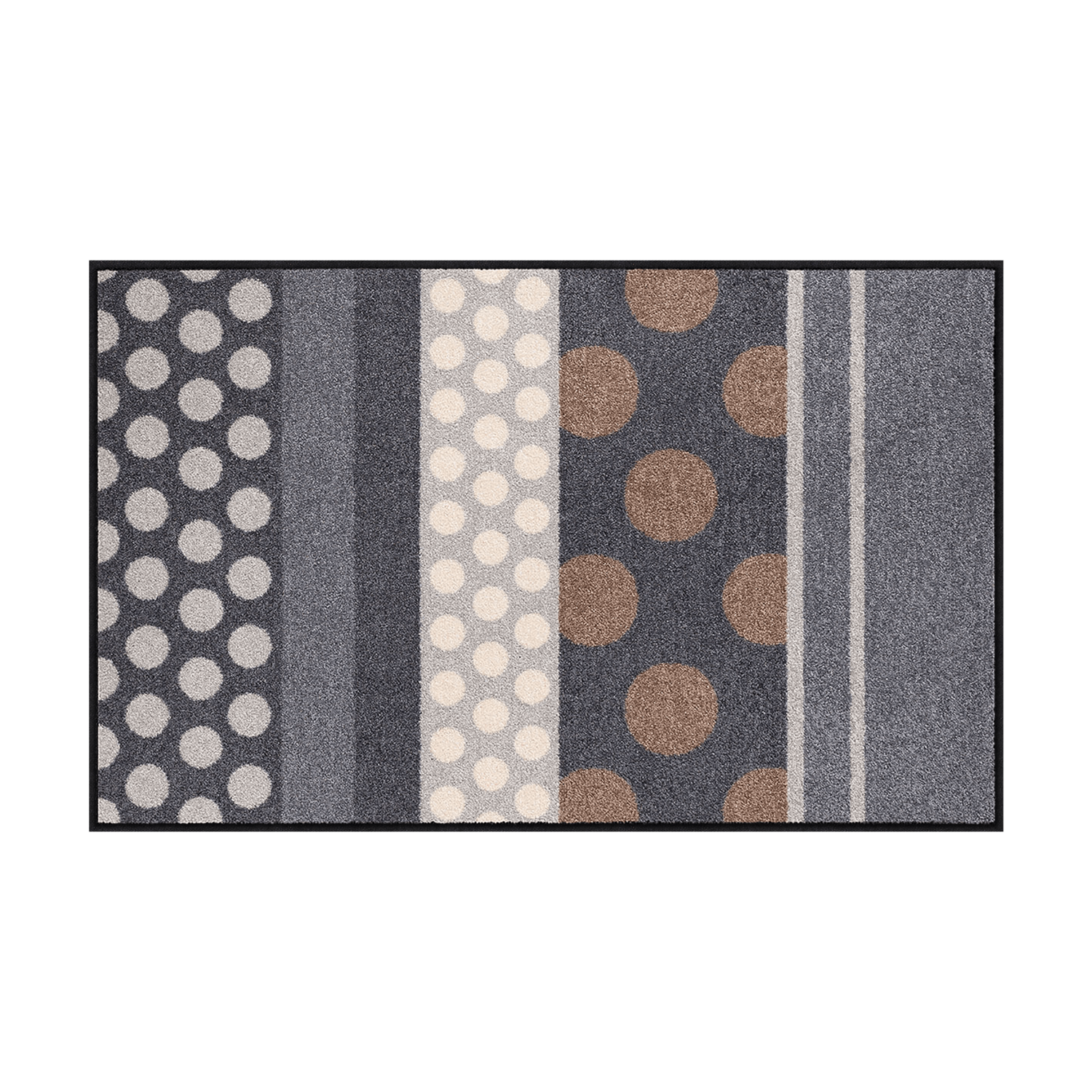 salonloewe-glamour-dots-grau-teppich-75-x-120-cm image 1
