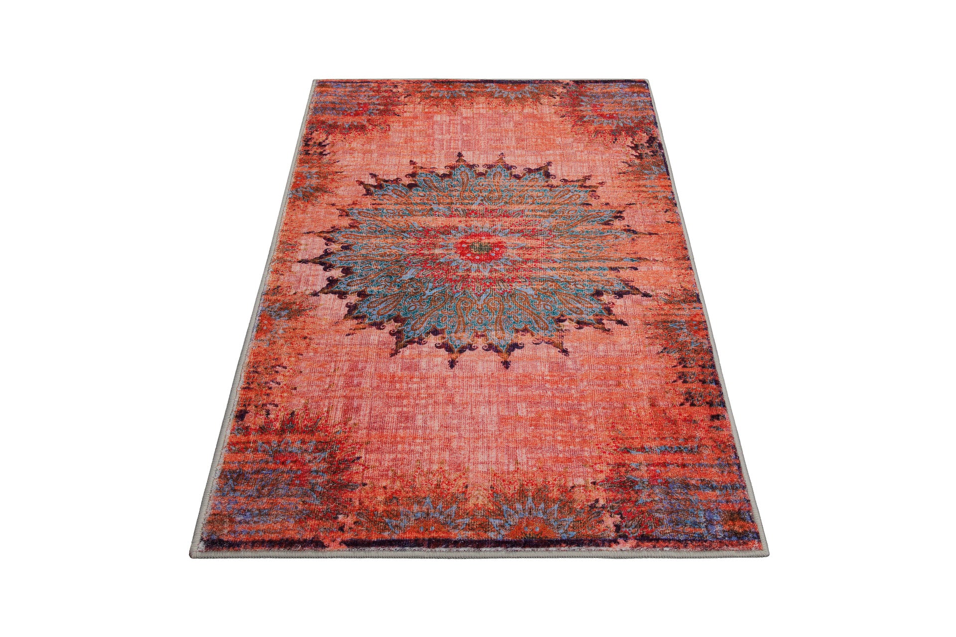 weconhome-badteppich-healing-rot-orientalisch-vintage image 4