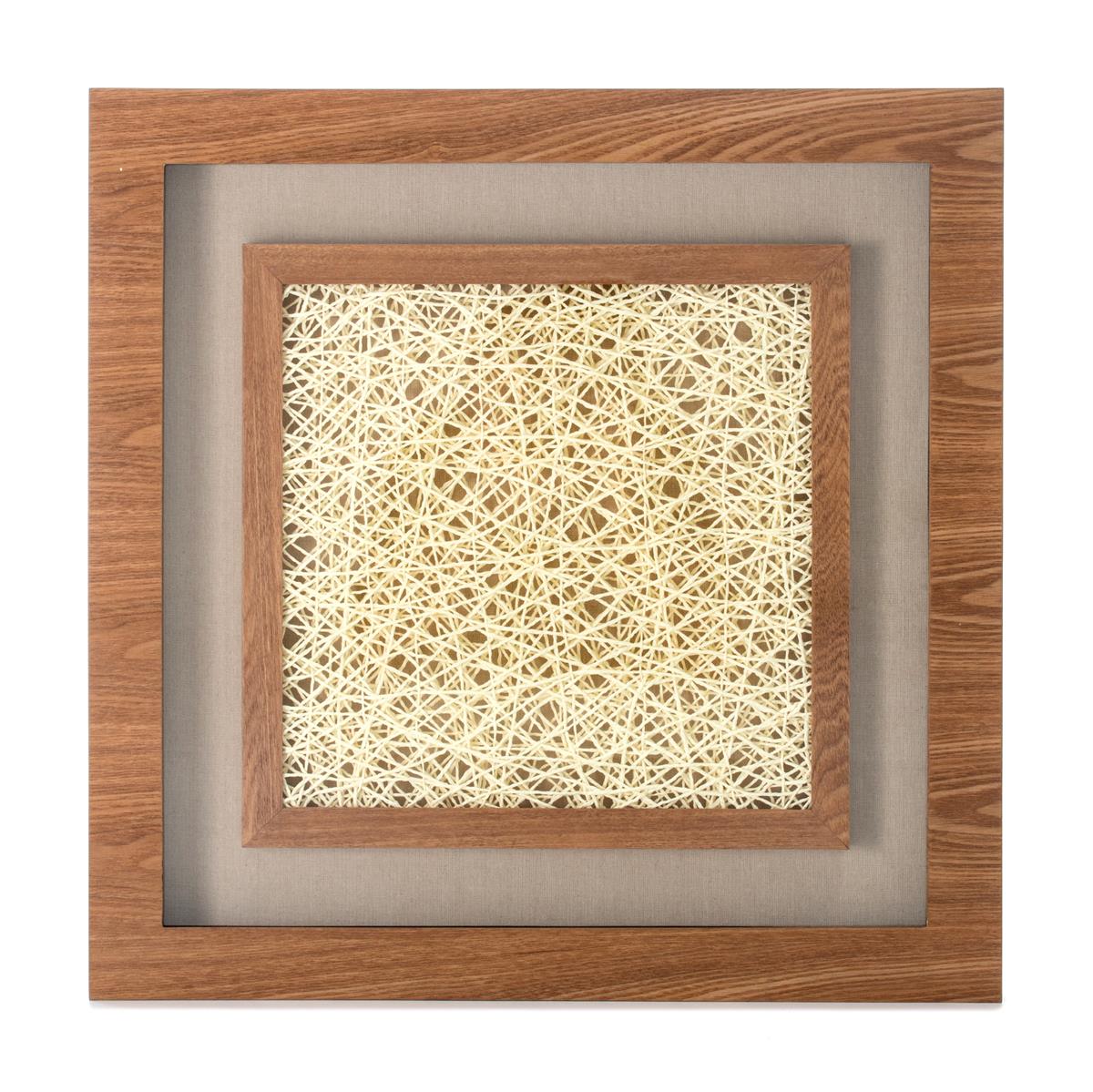 kayoom-bilder-holzkunst-carr-iii-60x60-cm-wandbild-aus-holz-mit-kordelband-handg image 1