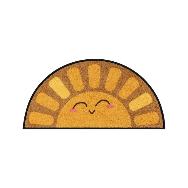 salonloewe-sun-smile-sonderform-42-x-85-cm-fu-matte-mit-fr-hlichem-design image 1