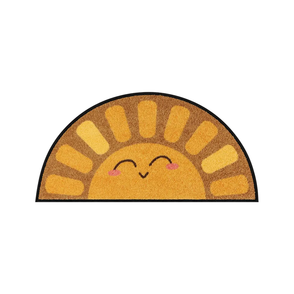 salonloewe-sun-smile-sonderform-42-x-85-cm-fu-matte-mit-fr-hlichem-design image 1