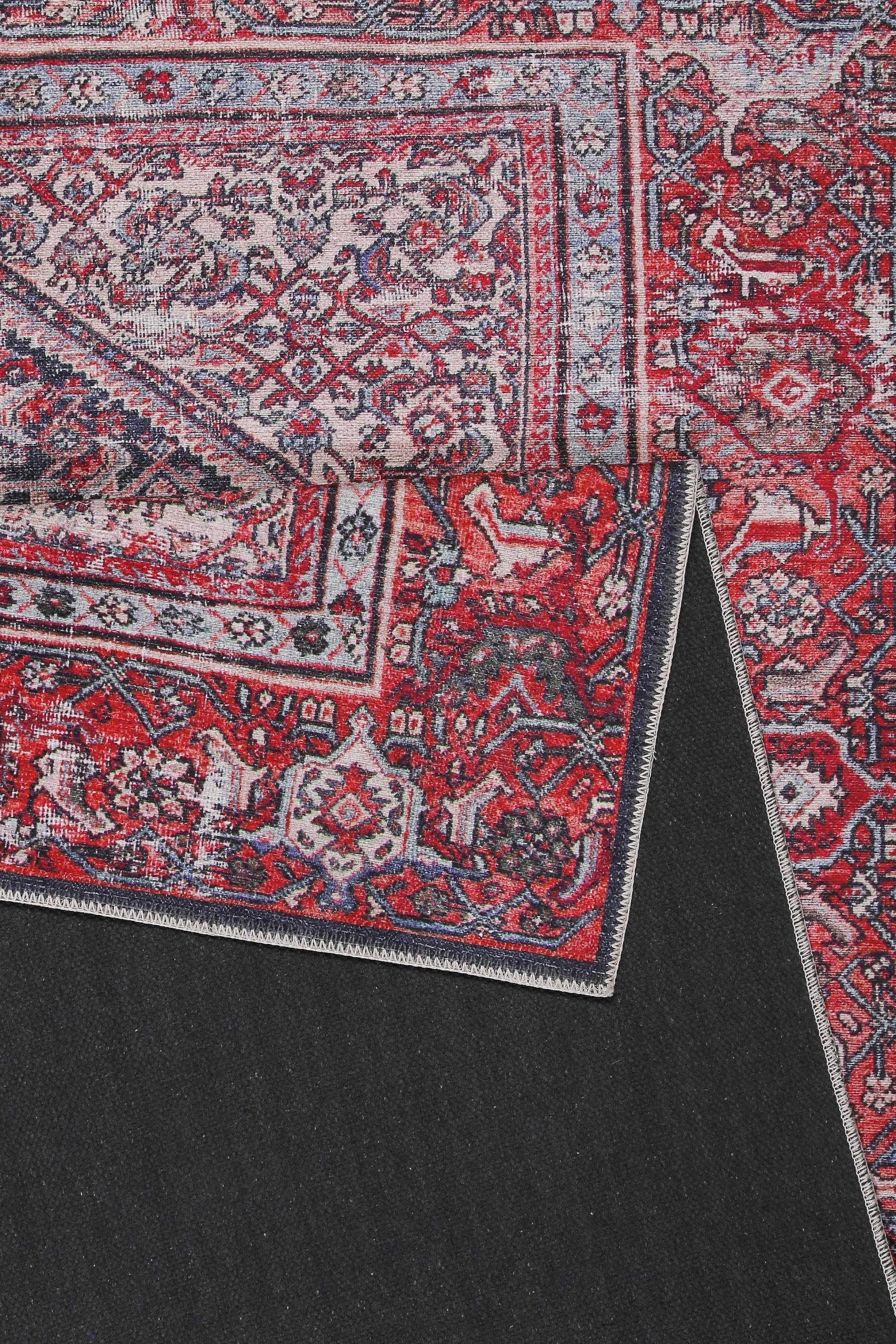 weconhome-vintage-teppich-flashback-rot-blau-gewebt-120x170-cm image 4