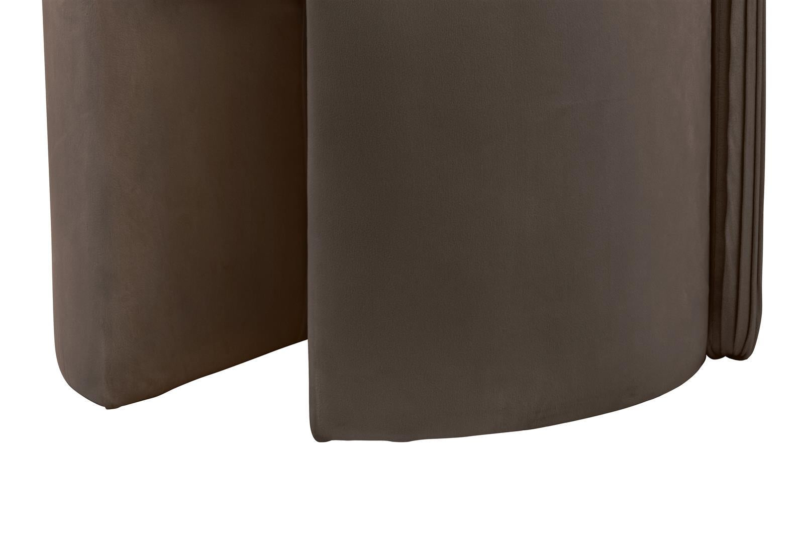 kayoom-hocker-curvy-125-runder-sitzhocker-mit-r-ckenst-tze-samtbezug-und-plissee image 6