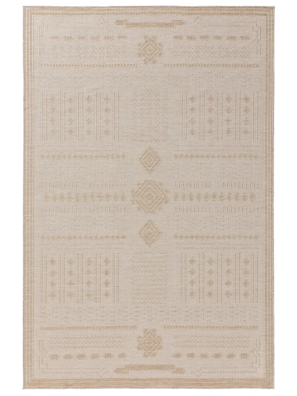 benuta-nest-teppich-bronco-creme-120x170-cm-kunstfaser-outdoor-geeignet-geometri image 1