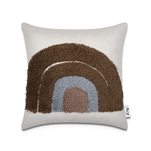 paco-home-boho-kissenbezug-mit-quastenfransen-single-braun image 5