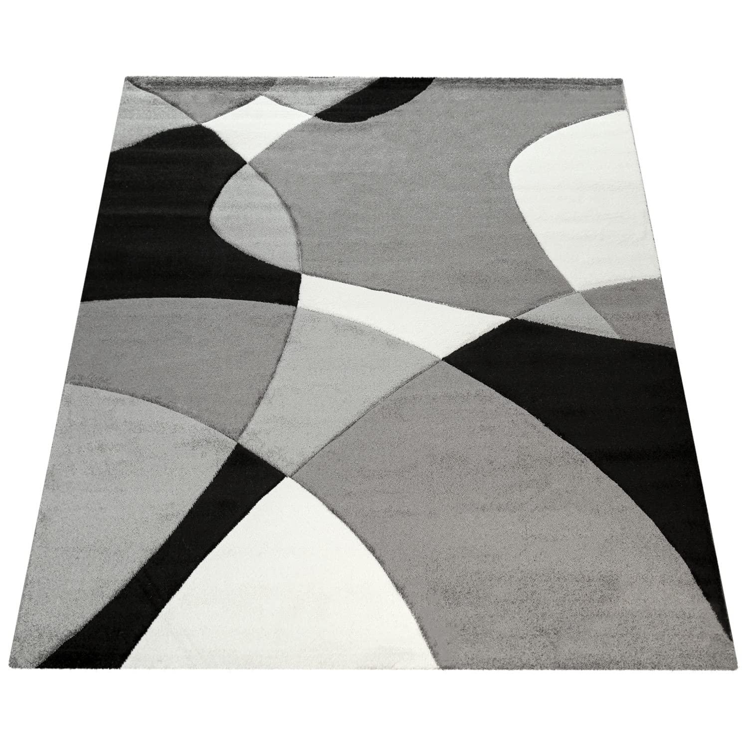 paco-home-designer-teppich-geometrisch-konturenschnitt-200x290-cm-schwarz-wei image 4