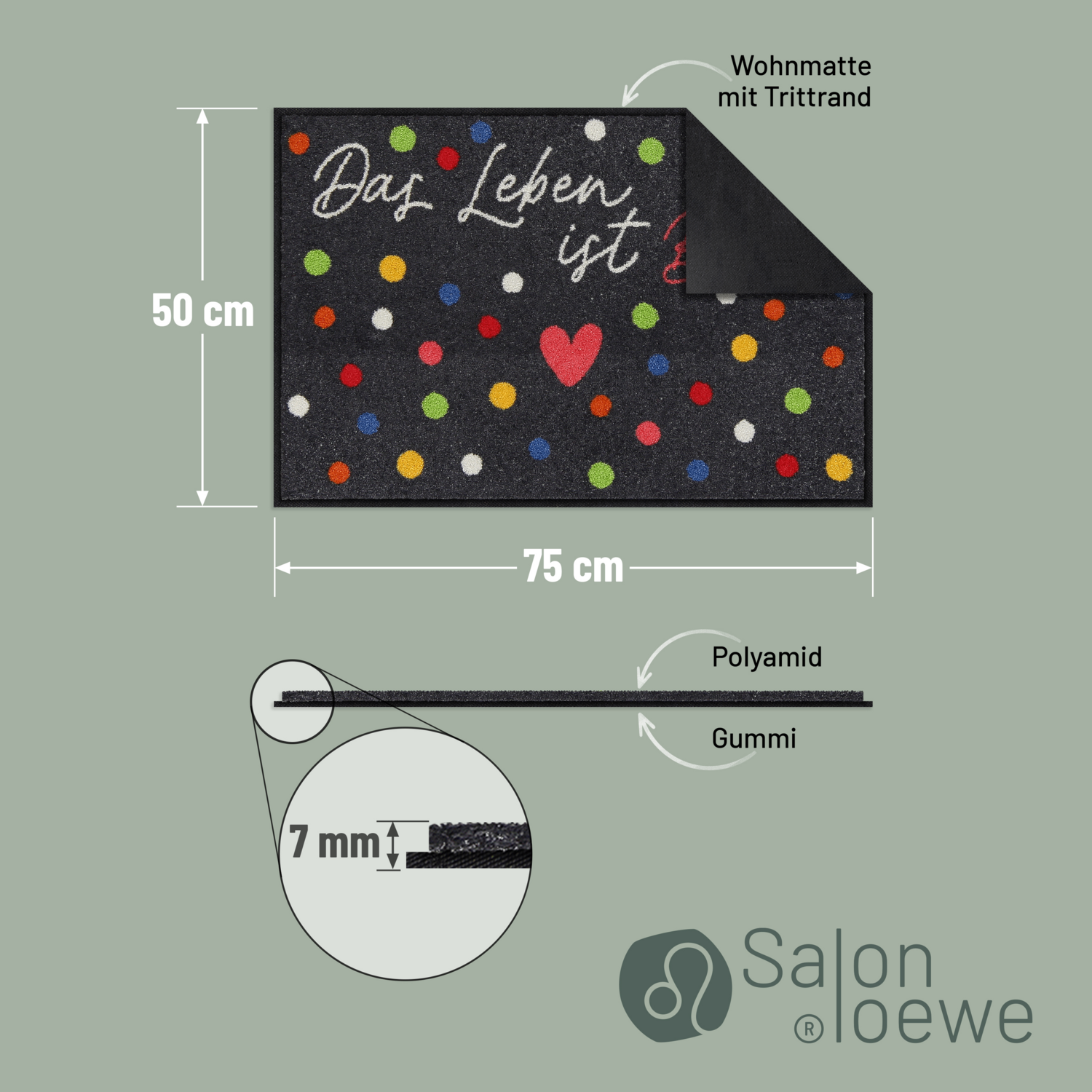 salonloewe-buntes-leben-eingangsmatte-50-x-75-cm-regenbogen-herz-design image 4
