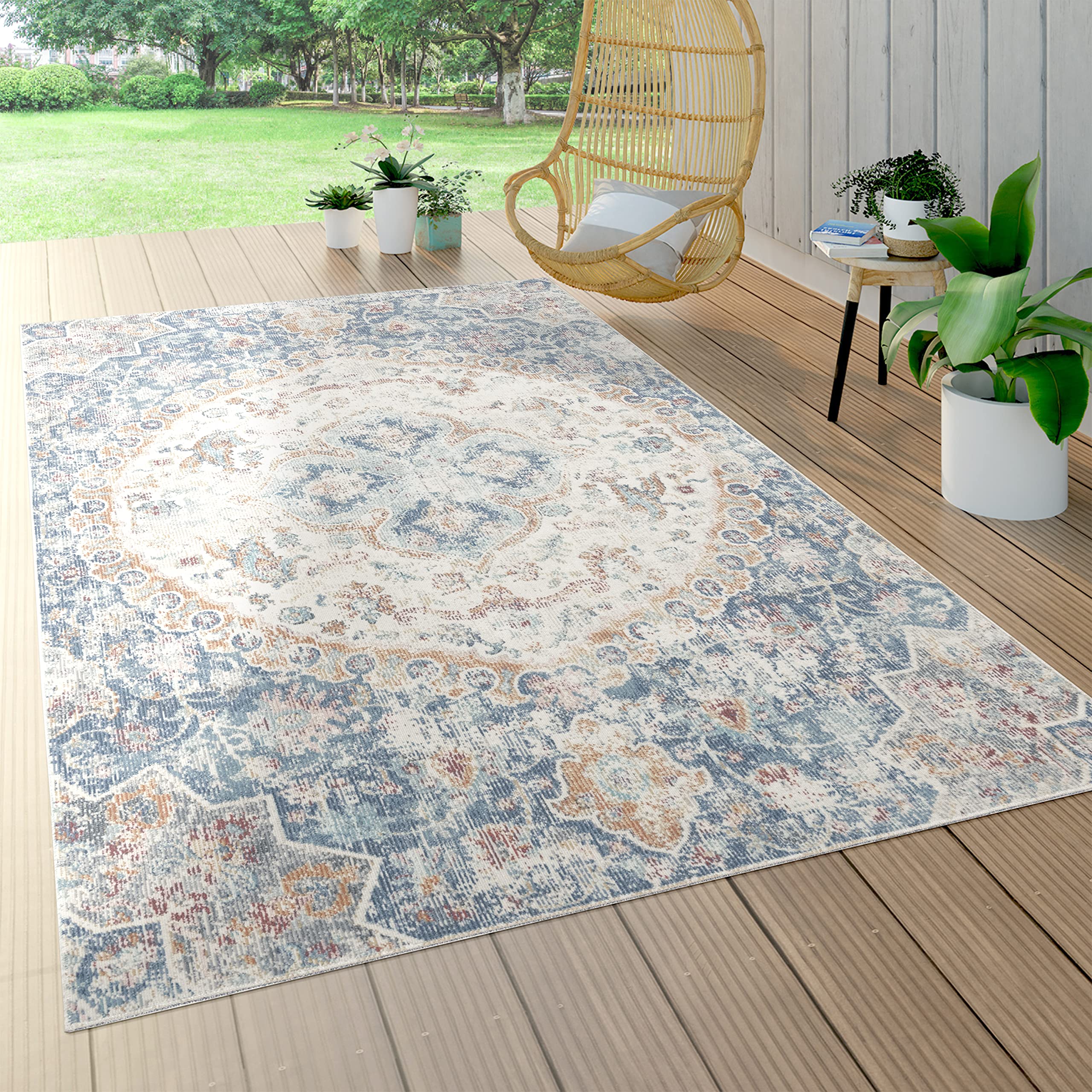 paco-home-aachen-in-outdoor-teppich-60x100-cm-blau-orient-kurzflor image 1