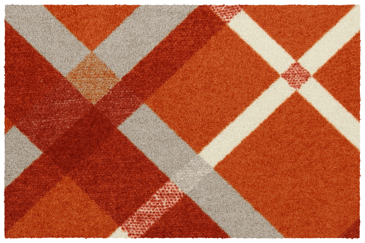 salonloewe-bente-teppich-50-x-75-cm-terra-red-vielseitige-schmutzfangmatte image 1