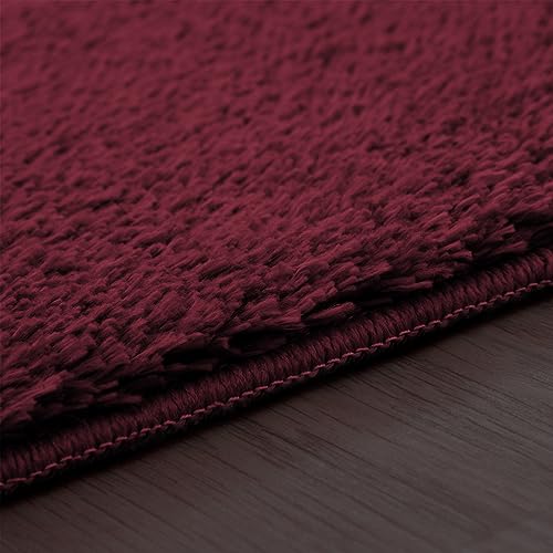 paco-home-teppich-wohnzimmer-rund-200-cm-rot-kurzflor-100-polyester-10-mm-flor-r image 7