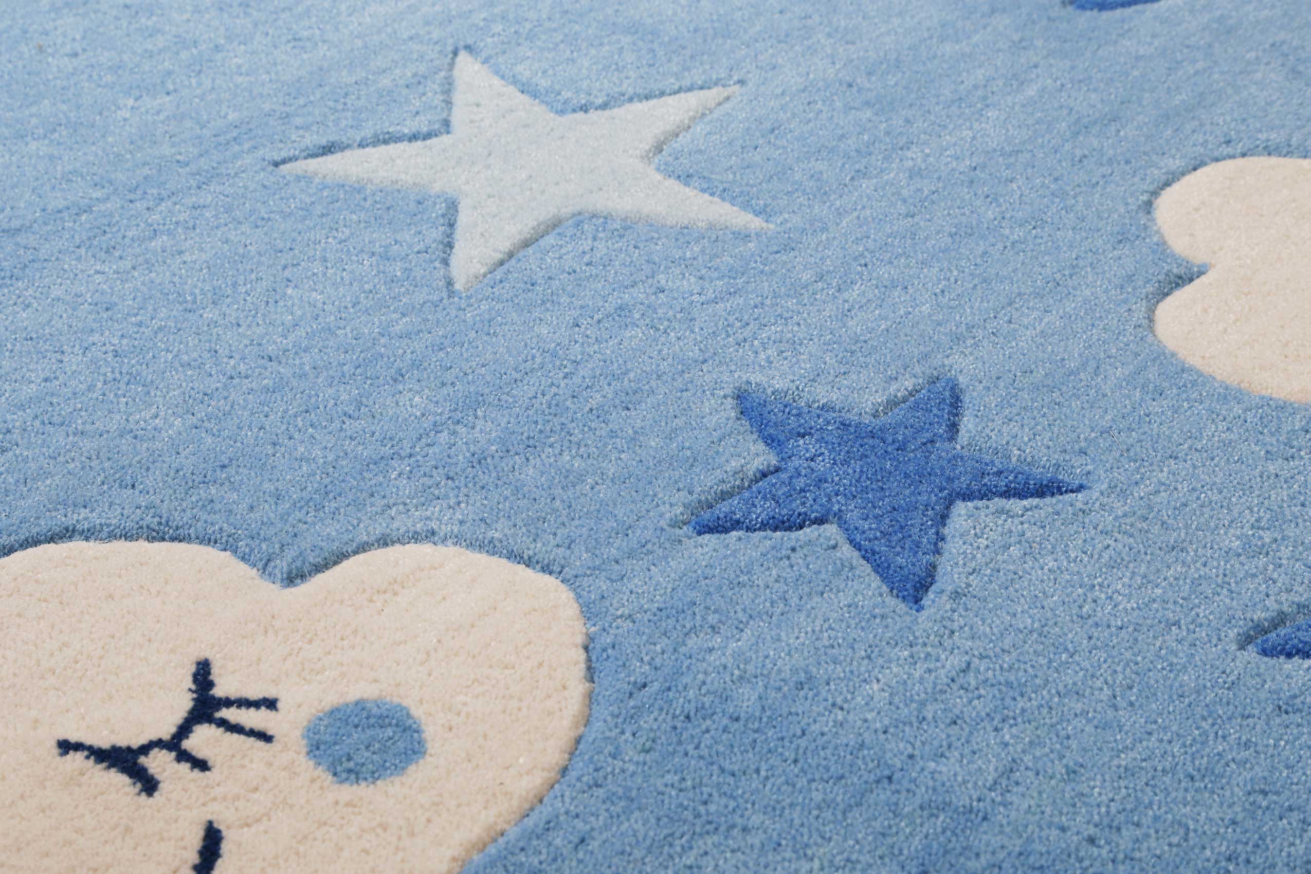 smart-kids-lalelu-kinderteppich-blau-mond image 6