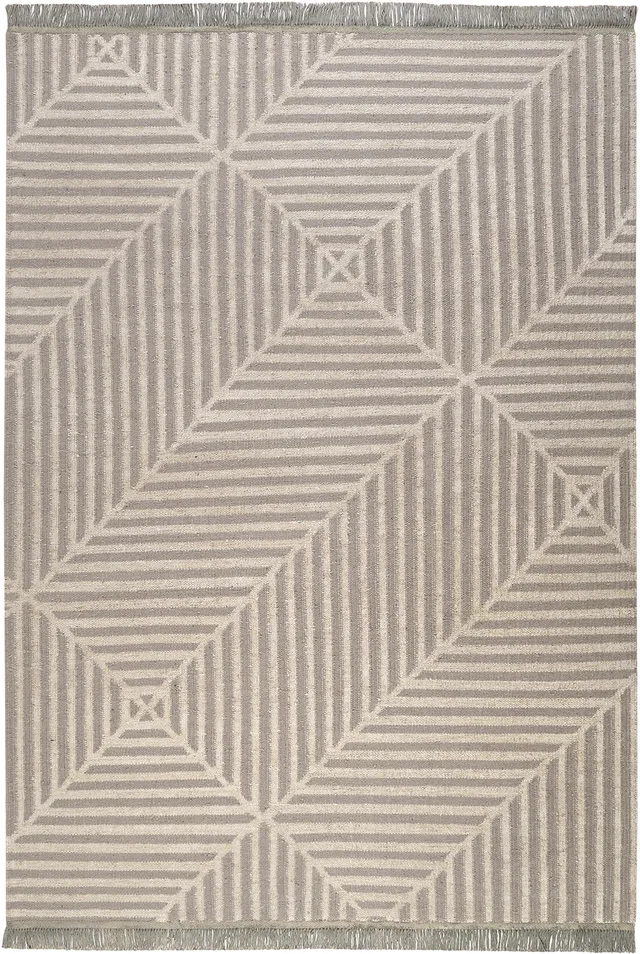 weconhome-kelim-teppich-irregular-fields-grau-beige-handgewebt-aus-naturfaser image 1