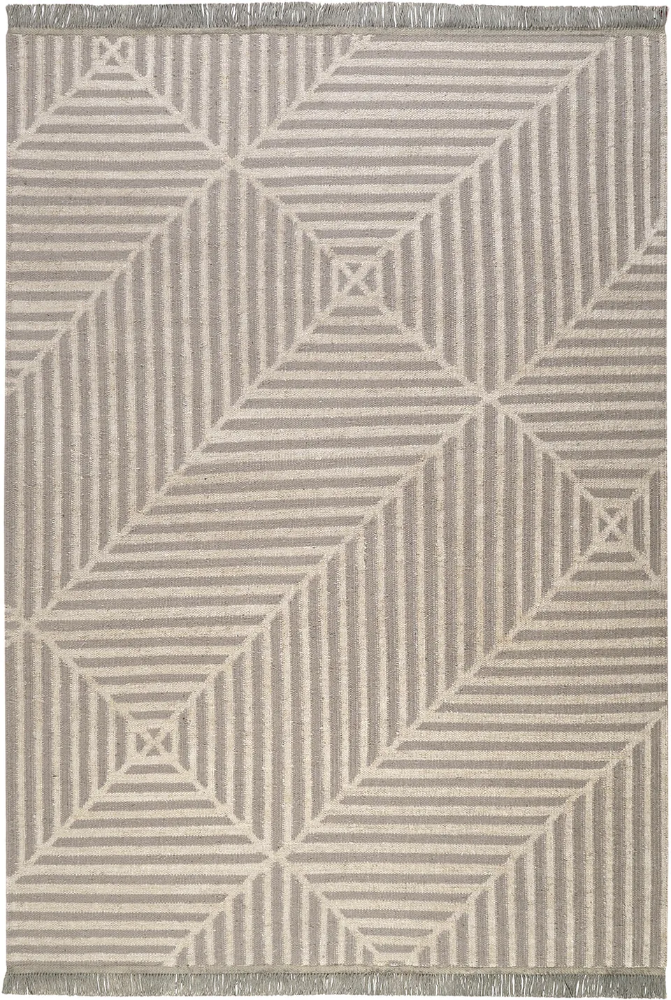 weconhome-kelim-teppich-irregular-fields-grau-beige-handgewebt-aus-naturfaser image 1