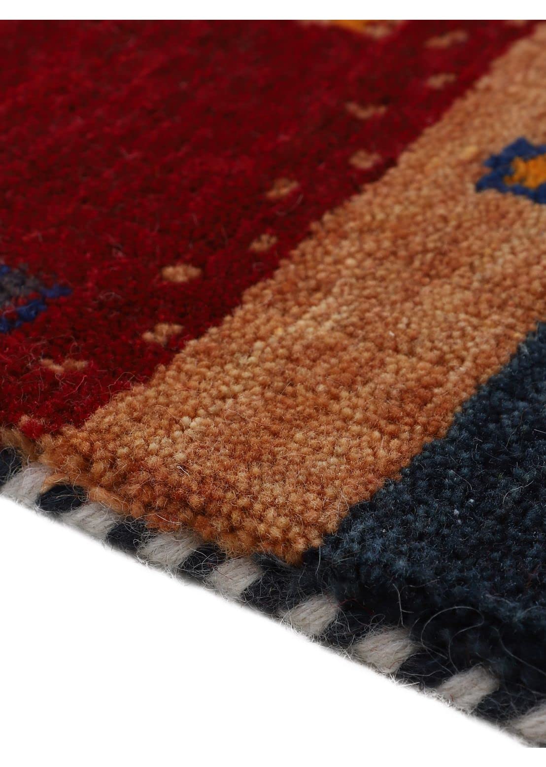 carpetfine-wollteppich-gabbeh-nura-beige-140x200-cm image 4