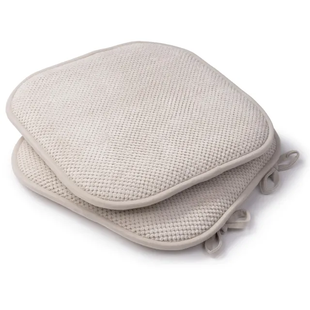 paco-home-sitzkissen-mit-schn-ren-40x40-cm-memory-schaum-2er-set image 1