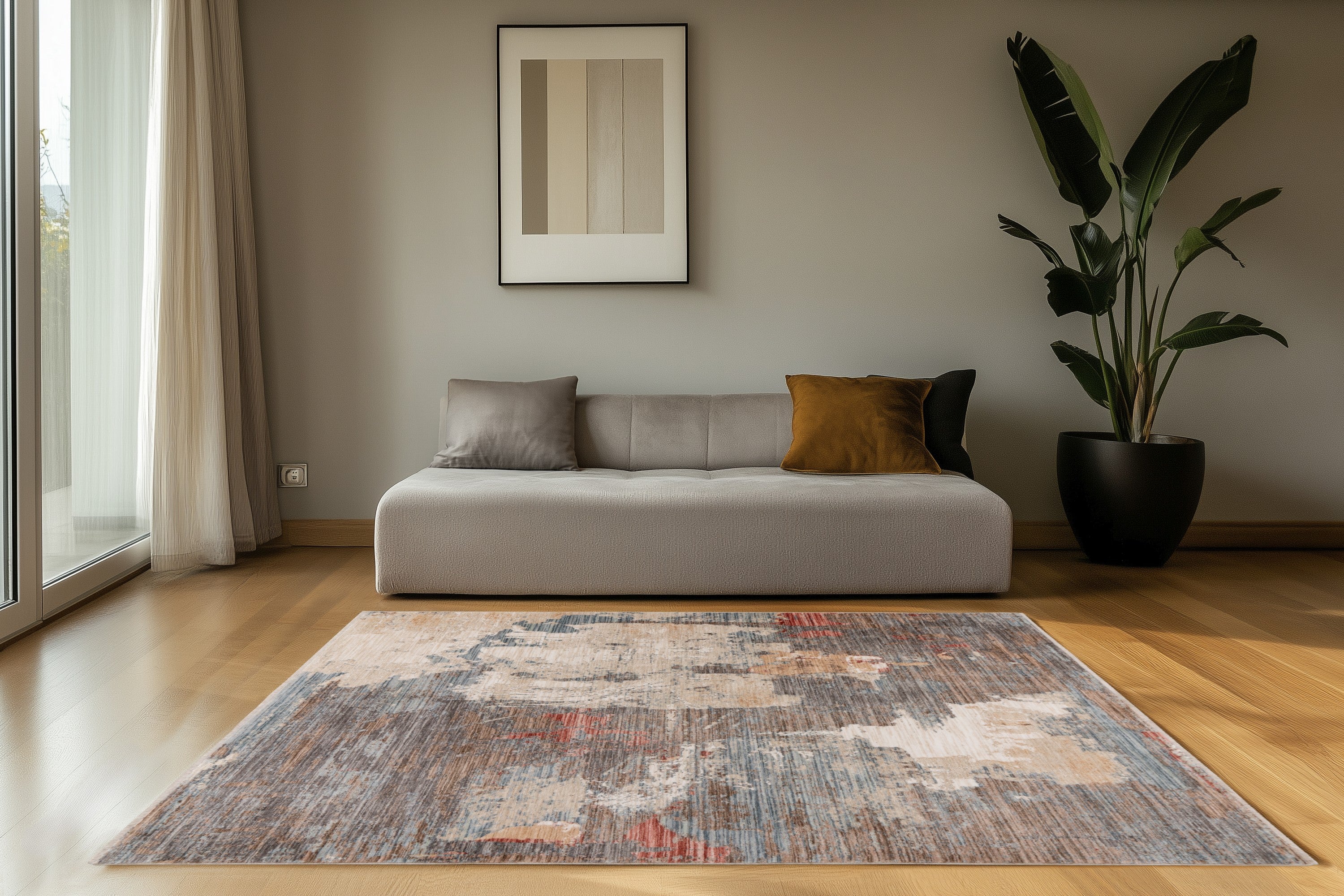kayoom-fissy-125-moderner-kurzflorteppich-mit-farbverlauf image 3