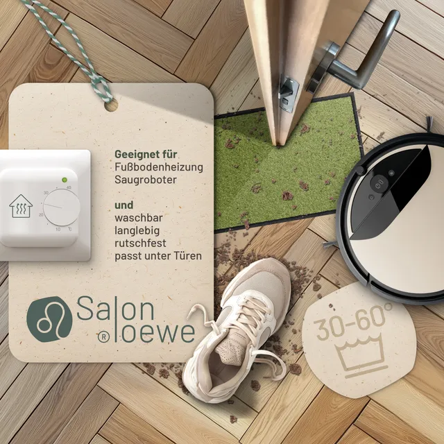 salonloewe-salbei-l-ufer-30-x-60-cm-kr-ftiges-gr-n-polyamid-waschbar-trocknergee image 1