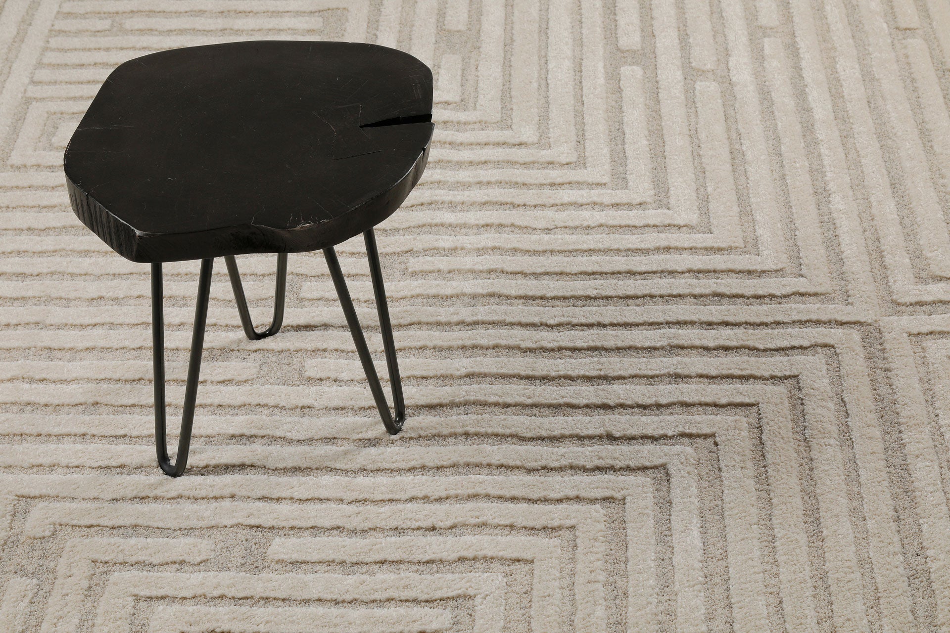 weconhome-hillmar-kurzflor-teppich-creme-beige image 8